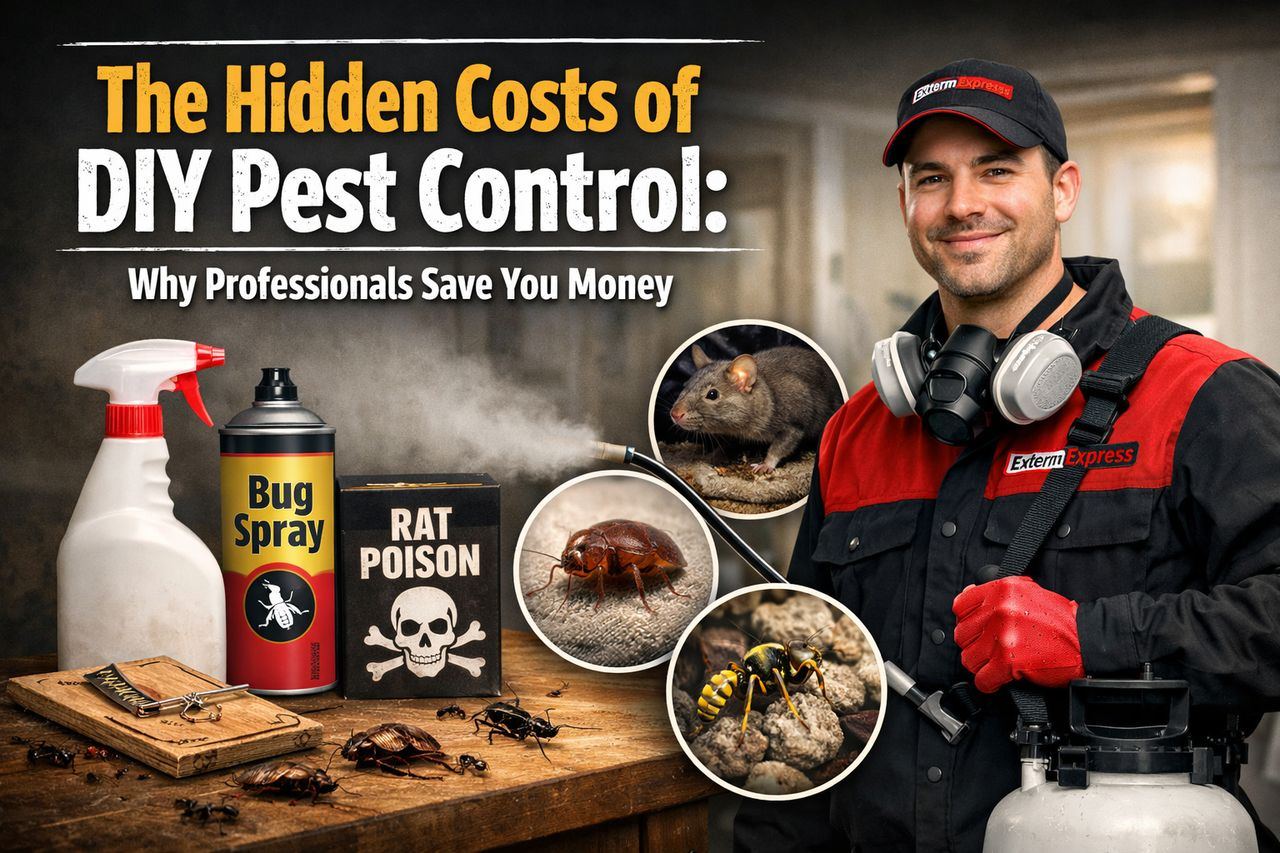 The Hidden Costs of DIY Pest Control: Why Professionals Save You Money