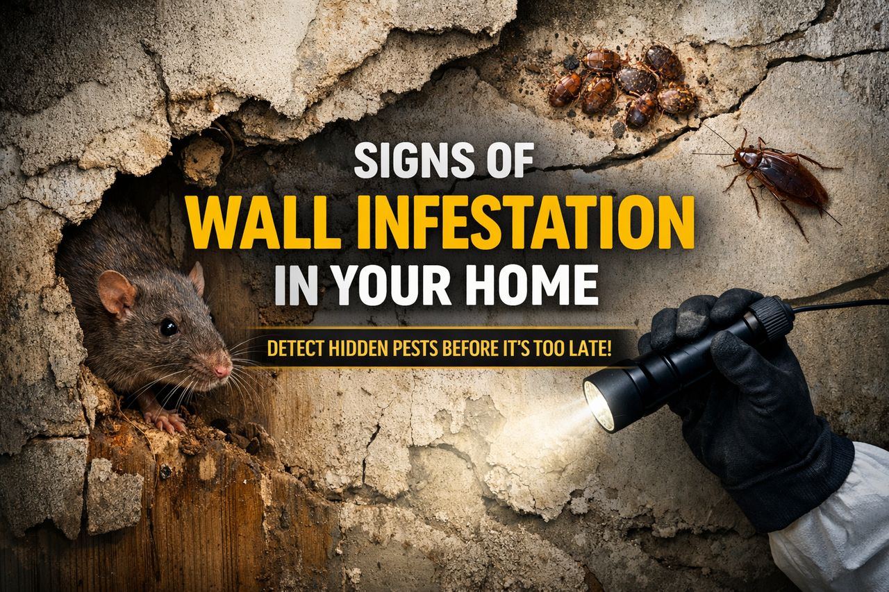 Signs of Pest Infestation in Walls: Detect Hidden Pests Before It's Too Late