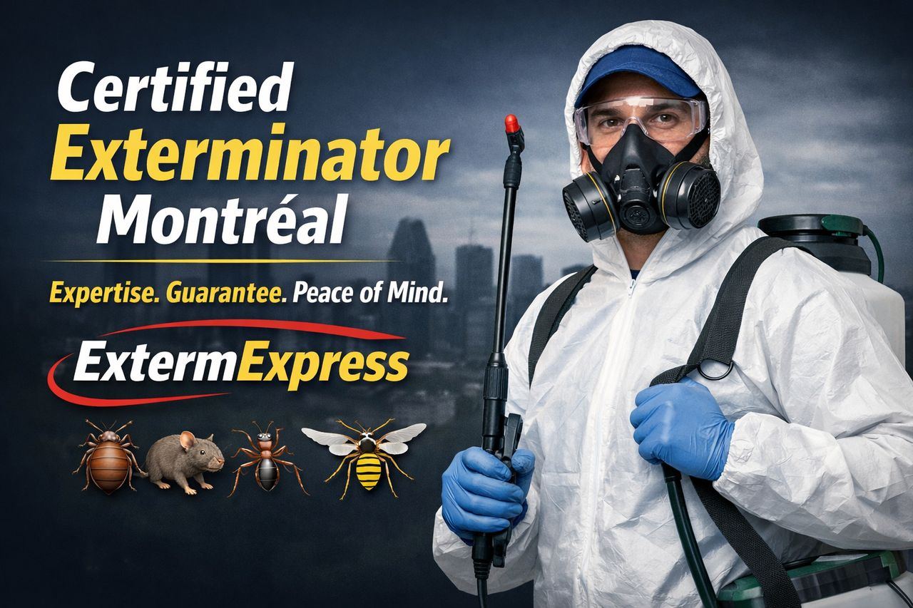 Exterminateur Certifié Montréal: Expertise, Garantie et Tranquillité d'Esprit avec ExtermZone