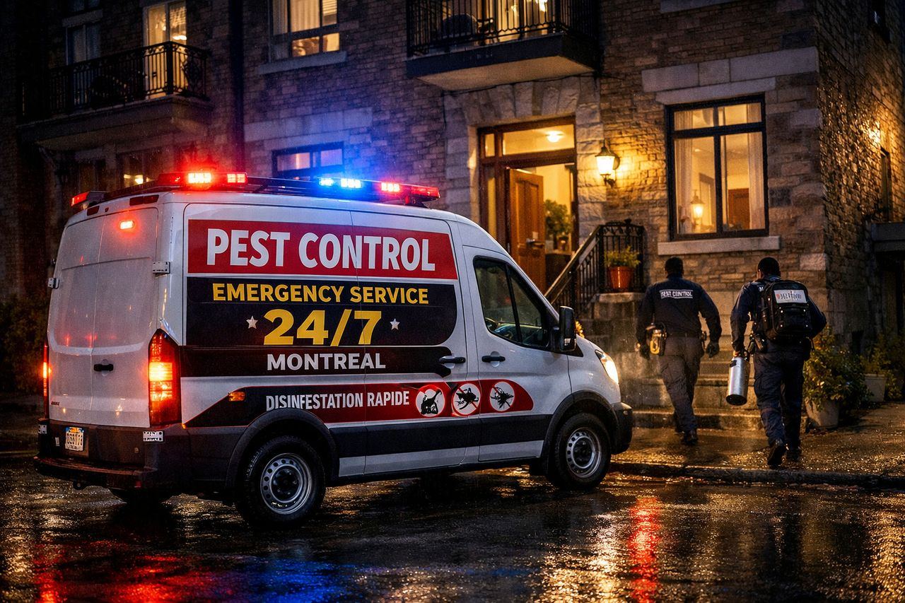 Urgence Parasitaire à Montréal: Service 24/7 ExtermZone pour une Réponse Immédiate