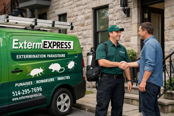 Exterminateur Montréal de Confiance: ExtermZone, Votre Solution Anti-Parasitaire Complète