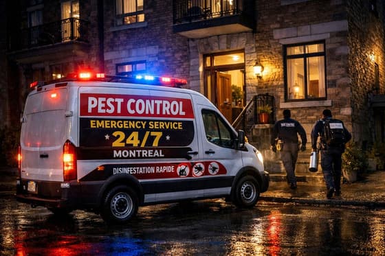 Urgence Parasitaire à Montréal: Service 24/7 ExtermZone pour une Réponse Immédiate