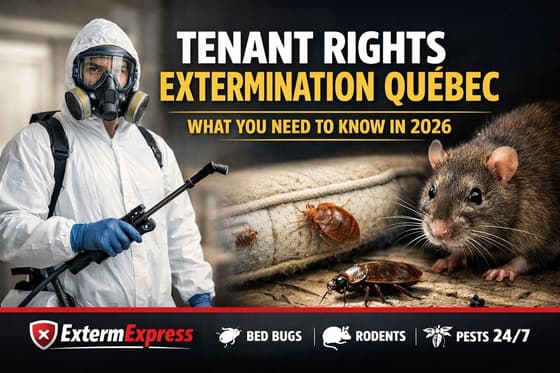 Droits Locataire Extermination Québec: Ce Que Vous Devez Savoir en 2026