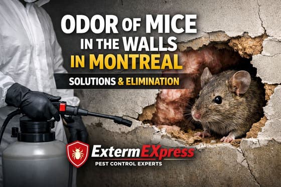 Odeur de Souris dans les Murs à Montréal: Solutions et Élimination