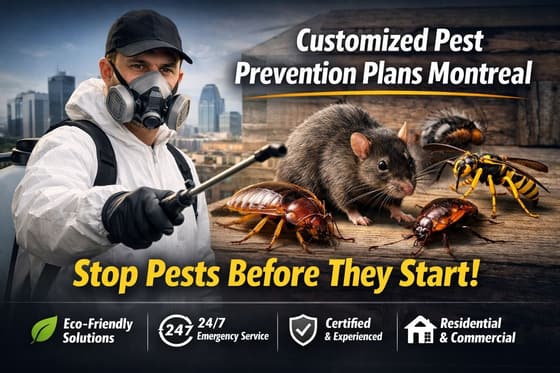 Customized Pest Prevention Plans Montreal: Stop Pests Before They Start