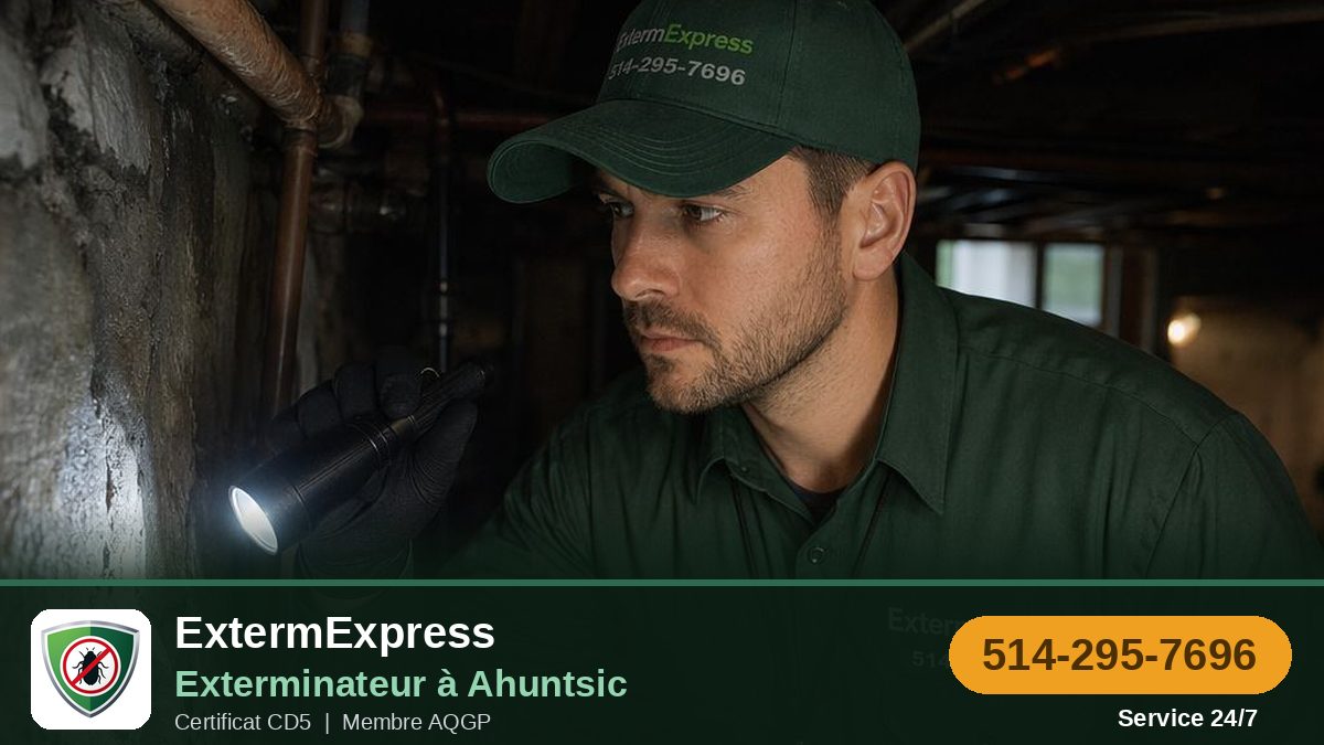 ExtermZone, exterminateur à Ahuntsic