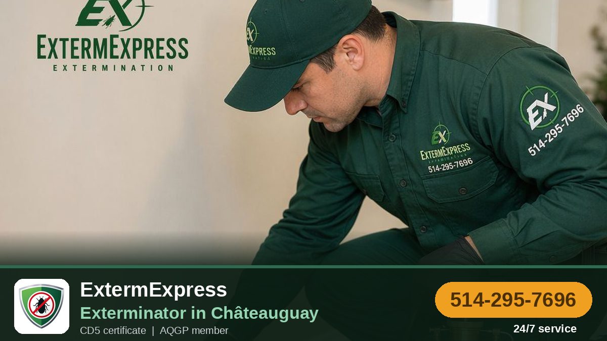 ExtermZone, exterminator in Châteauguay
