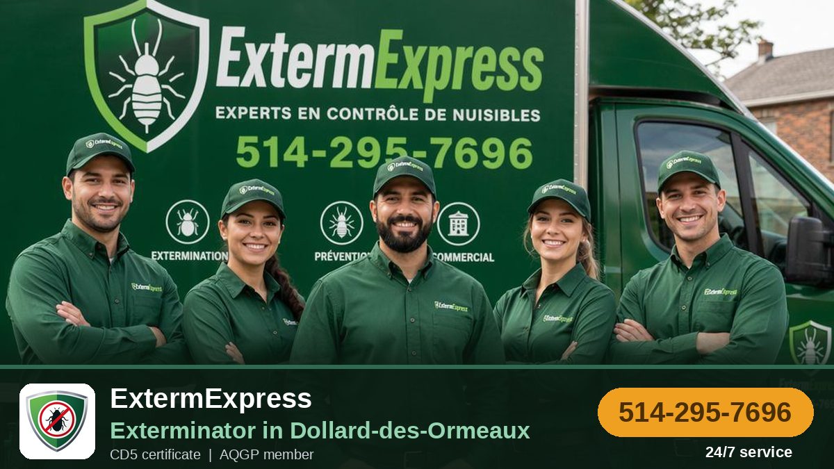 ExtermZone, exterminator in Dollard-des-Ormeaux