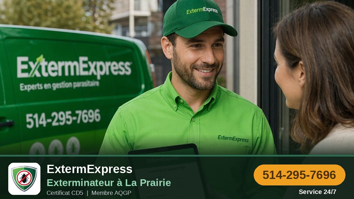 ExtermZone, exterminateur à La Prairie