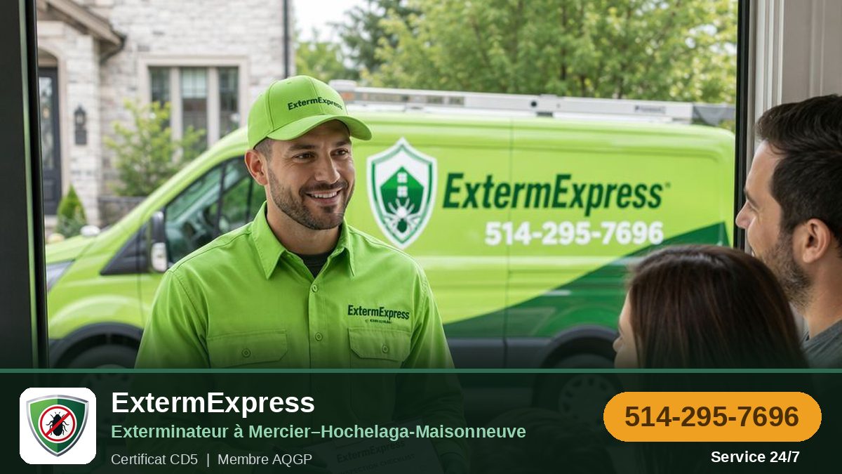 ExtermZone, exterminateur à Mercier–Hochelaga-Maisonneuve
