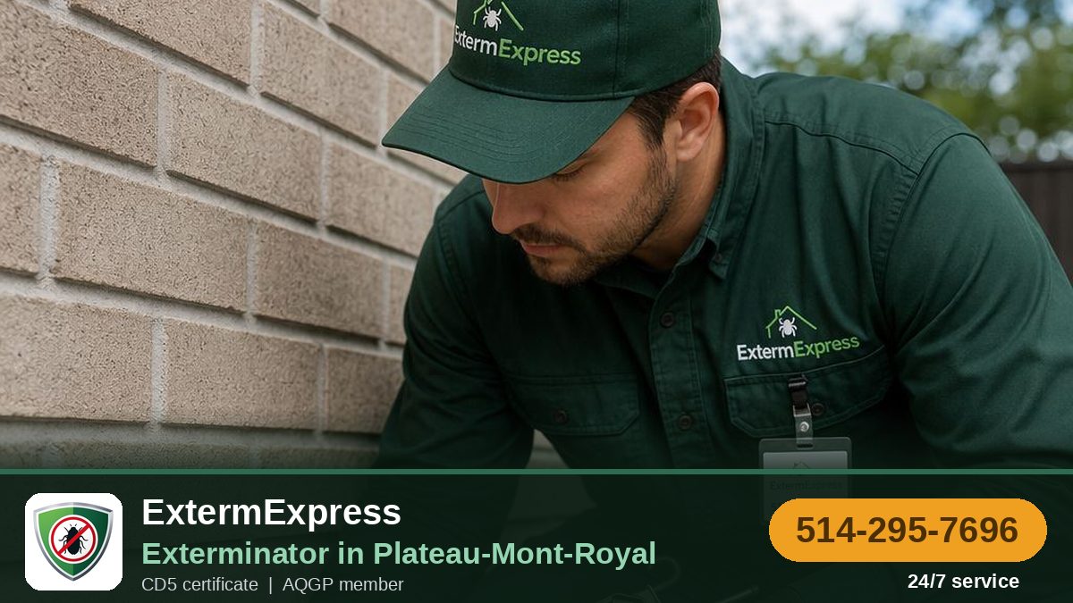 ExtermZone, exterminator in Plateau-Mont-Royal