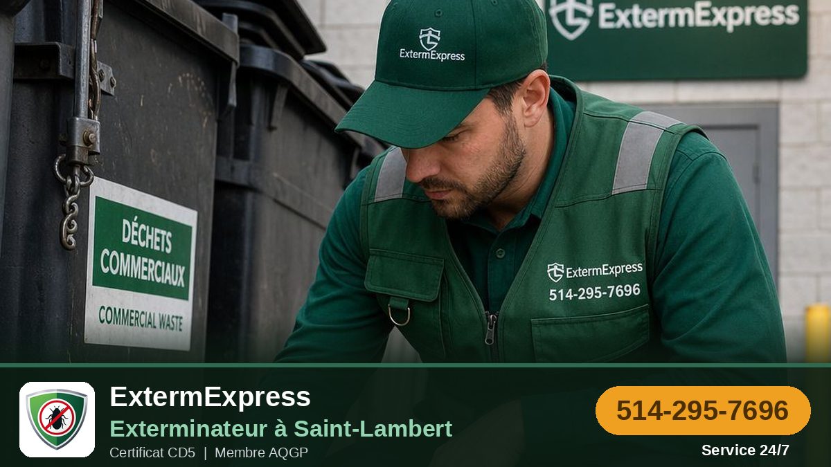 ExtermZone, exterminateur à Saint-Lambert