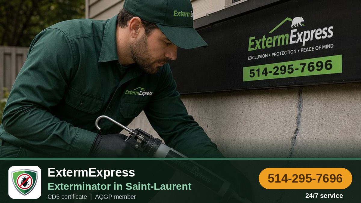 ExtermZone, exterminator in Saint-Laurent
