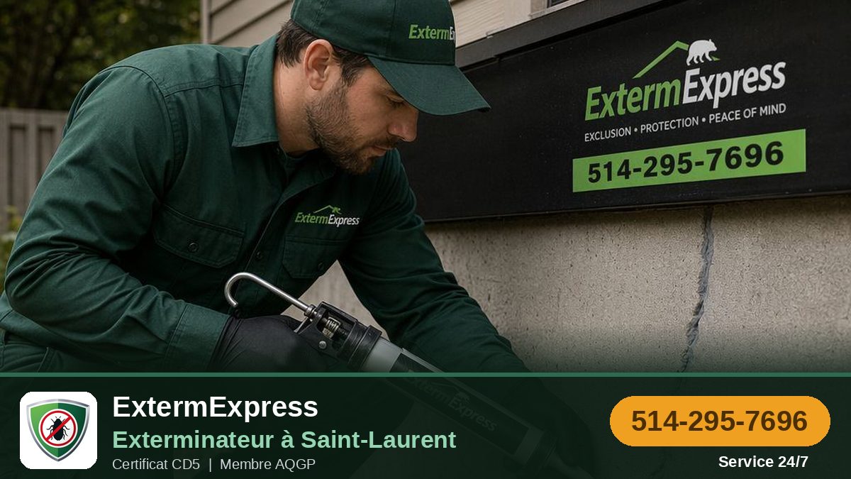 ExtermZone, exterminateur à Saint-Laurent