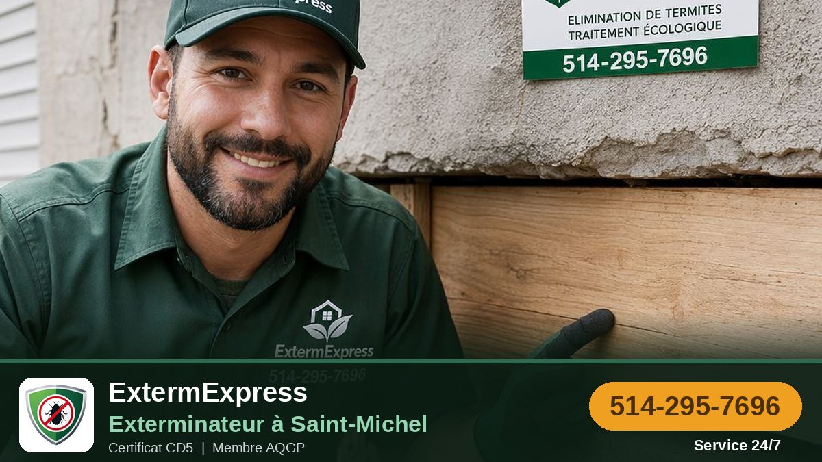 ExtermZone, exterminateur à Saint-Michel