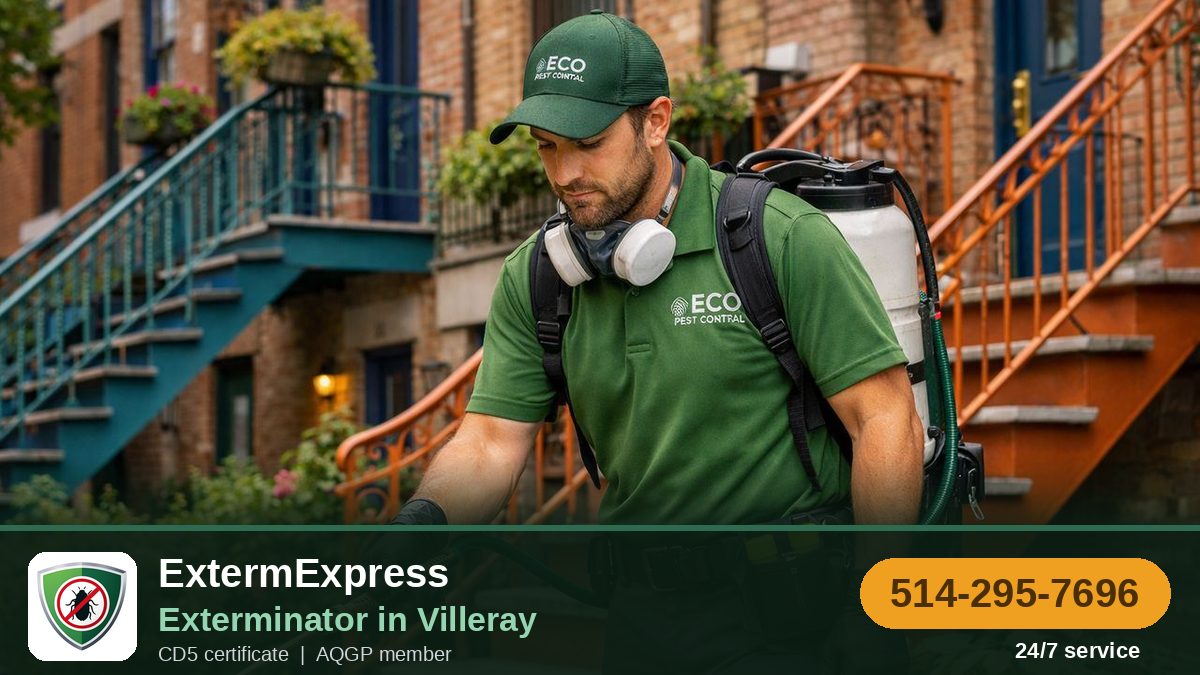 ExtermZone, exterminator in Villeray